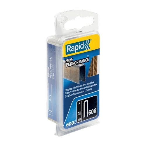 Rapid No. 606 Narrow crown staple 25 mm 40109531 40109531