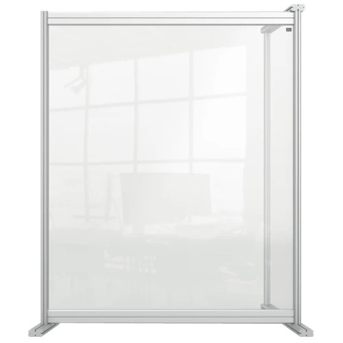 Nobo Premium Plus Clear Acrylic Protective Desk Divider Screen Modular System Ex 1915497