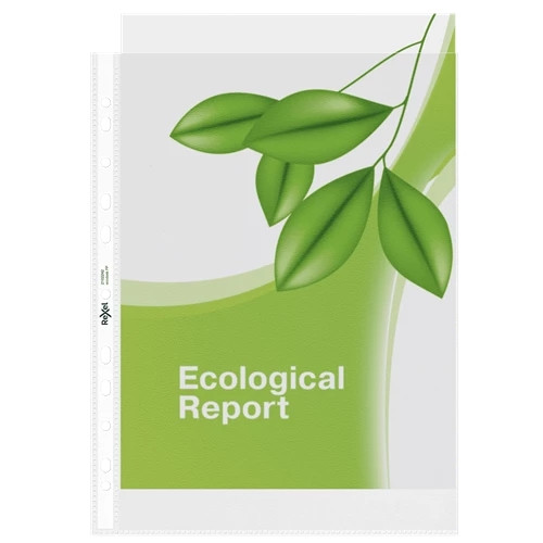 Rexel EcoDesk Premium Recyclable Pocket A4 - Embossed. Pack 25 2102242 2102242