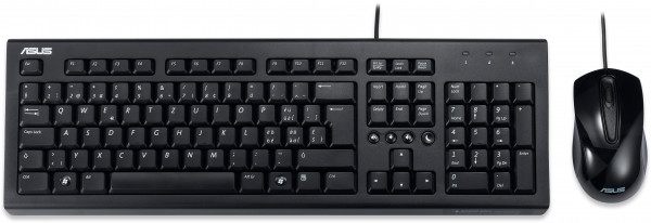 Asus U2000 Wired Keyboard and Mouse Desktop Kit ASUS-U200-0KAM-COMBO