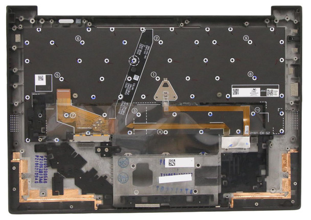 Lenovo 5M11C53348-RFB C cover with keyboard for 5M11C53348-RFB
