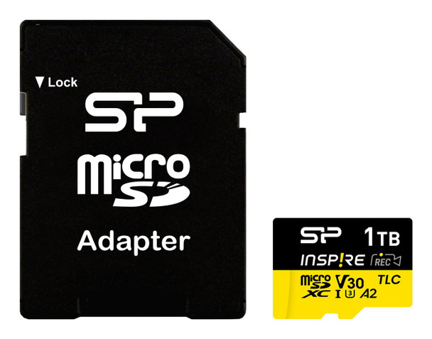 Silicon Power SP001TBSTXLA2V1NSP Memory Card 1 Tb Microsdxc 3D SP001TBSTXLA2V1NSP