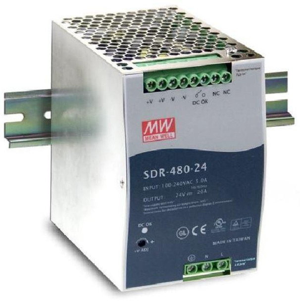 Moxa 47284 SDR-480P-24 47284