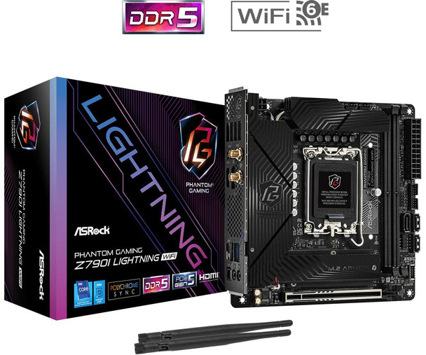 Asrock Z790I LIGHTNING WIFI Intel Z790 Lga 1700 Mini Itx Z790I LIGHTNING WIFI