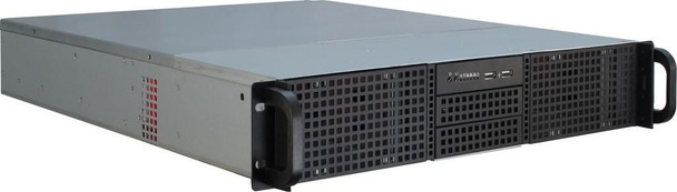Inter-Tech 88887105 2U-20255 Rack Black. 88887105