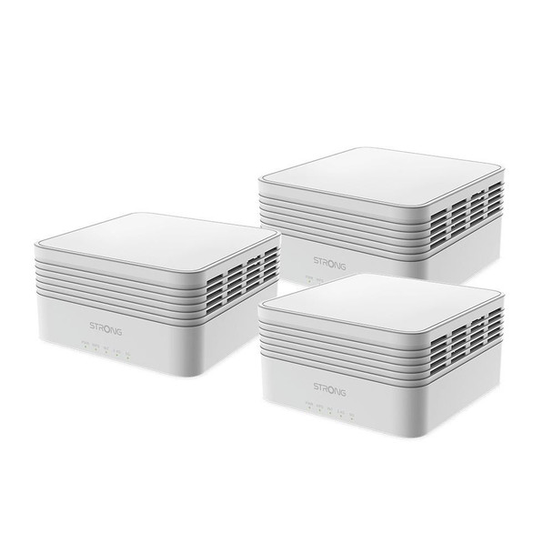 Strong MESHTRIAX3000 Mesh Wi-Fi System Dual-Band MESHTRIAX3000