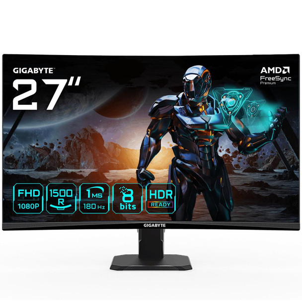 Gigabyte GS27FC EK1 Gs27Fc 27" Fhd Curved GS27FC EK1