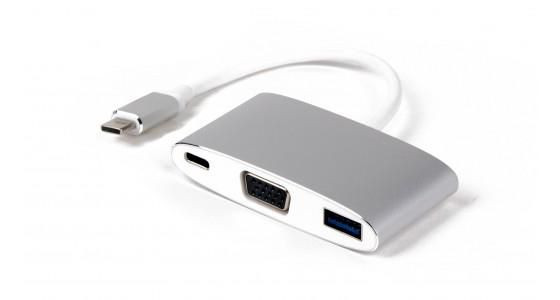 LMP LMP-USBC-VGA-MA-S USB-C m to VGA & USB 3.0 LMP-USBC-VGA-MA-S