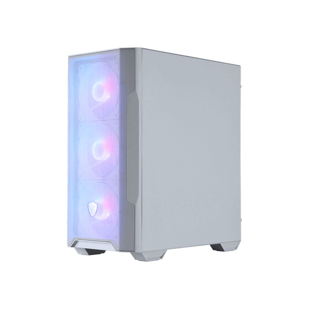 MSI MAG forGE M100R Midi Tower PC Transparent White micro ATX Mini-ITX Gaming Mu MAG FORGE M100R WHITE