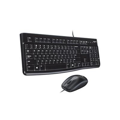 Logitech Desktop Mk120 Keyboard And Optical Mouse 920-002552