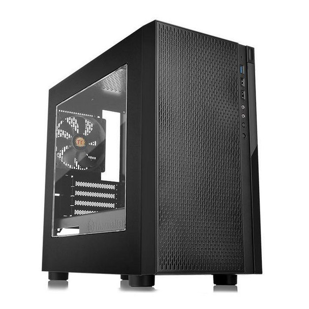 ThermalTake CA-1J4-00S1WN-00 Versa H18 Micro Tower Black CA-1J4-00S1WN-00