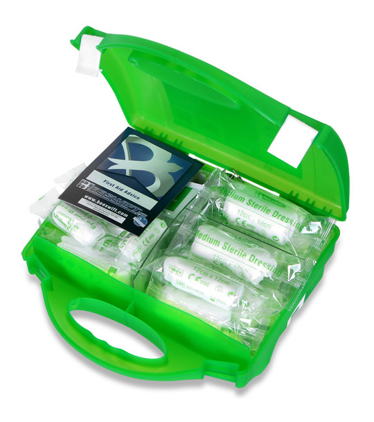 Click Medical Delta Hse 1-20 Person First Aid Kit Green CM1802