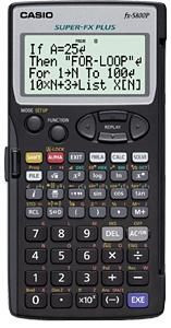 Casio FX-5800P FX-5800P FX-5800P