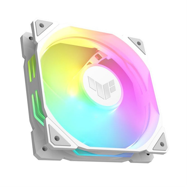 ASUS TUF GAMING TR120 ARGB REVERSE 1-Pack White Computer Case Air Cooler 12 Cm 90RC00S2-M0UAY0
