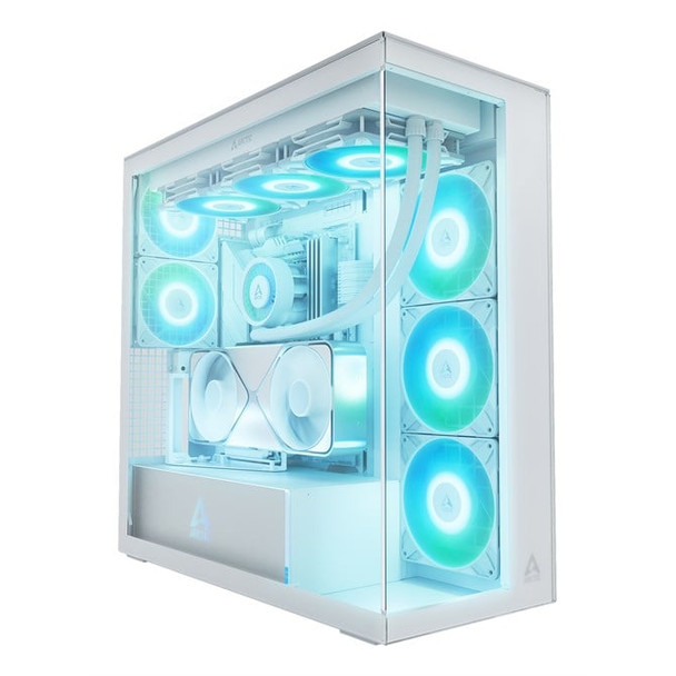 ARCTIC Xtender VG White Premium E-ATX PC Case with Vertical GPU Mounting ACPCC00017A