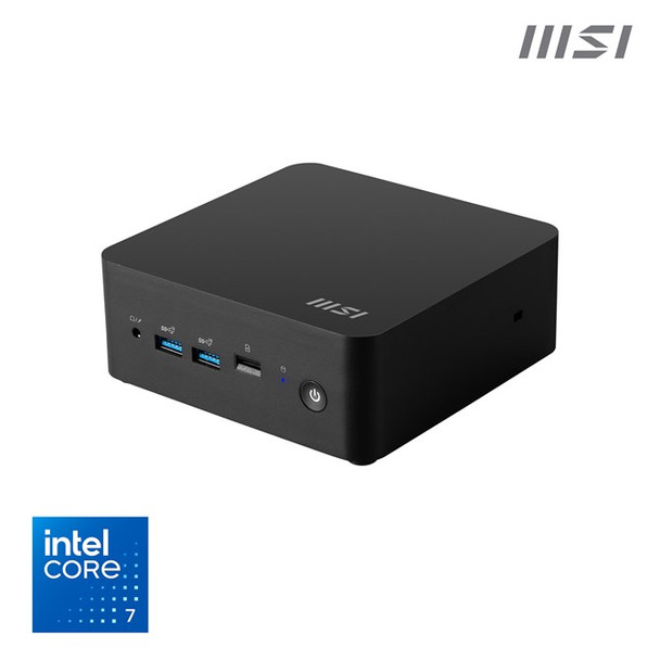 MSI Cubi NUC 1M Intel Core 7 150U 14th Gen Barebone NUC SFF Mini Computer HTPC N 4.71138E+12