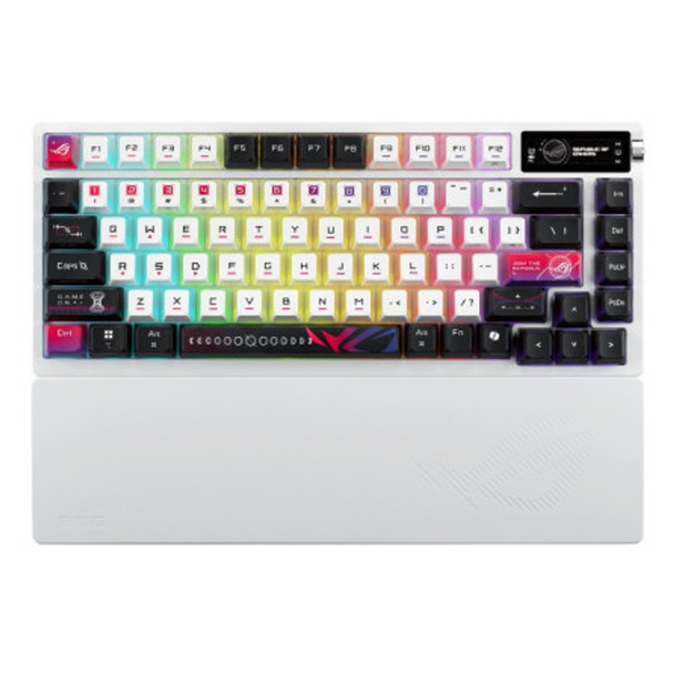 ASUS ROG Azoth X Keyboard Gaming USB White 90MP03Z0-BMUA00