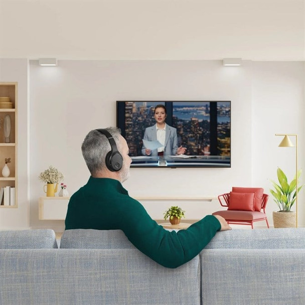 Hama 00221847 Headphones/headset Wired & Wireless Head-Band TV Bluetooth Black 221847