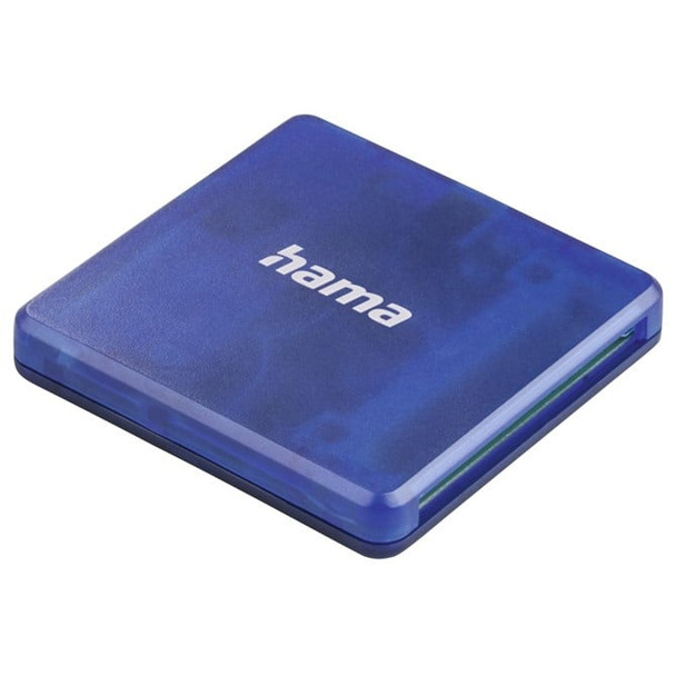 Hama 00124131 Card Reader USB 2.0 Blue 124131