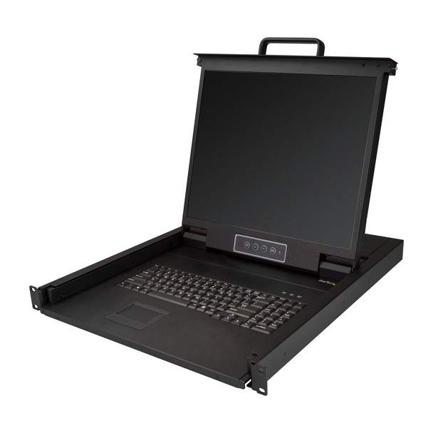 StarTech.com 1U 19 " Rack Mount Single-Port KVM Console RKCONS1901