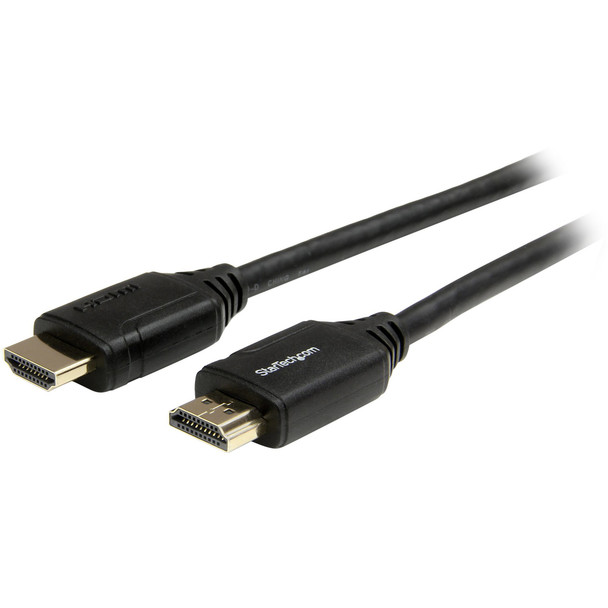 StarTech.com Premium High Speed HDMI Cable with Ethernet - 4K 60Hz - 1 m 3 ft. HDMM1MP