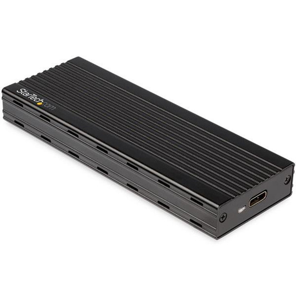 StarTech.com USB-C 10Gbps to M.2 NVMe SSD Enclosure - Portable External M.2 NGFF M2E1BMU31C