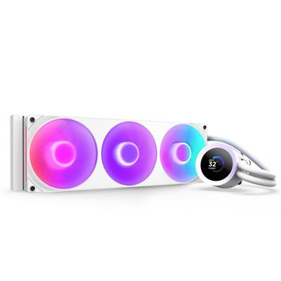 Nzxt Kraken Plus 360 Rgb White Liquid Cpu Cooler RL-KR360-W2