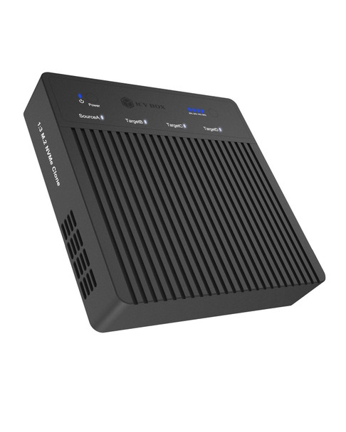 ICY BOX IB-4013MCL-C4 CloneStation Black IB-4013MCL-C4