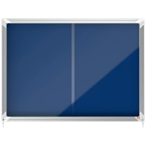 Nobo Premium Plus Felt Lockable Notice Board 8xA4 1902565 1902565
