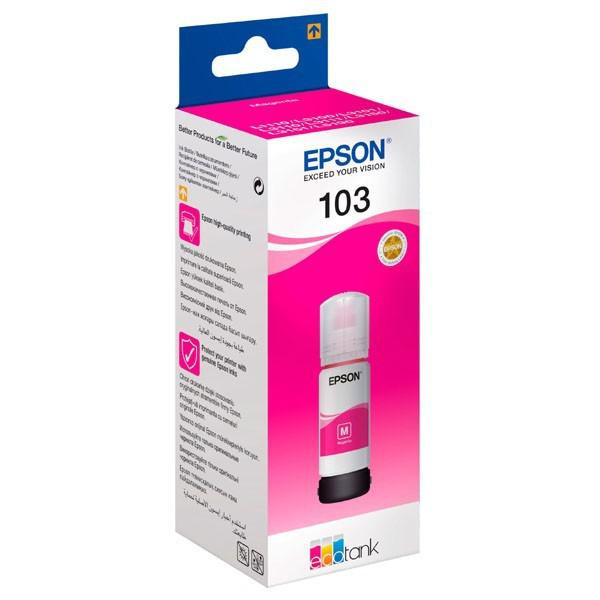 Epson 103 Ecotank Magenta Ink Bottle 70Ml - C13T00S34A10 C13T00S34A10