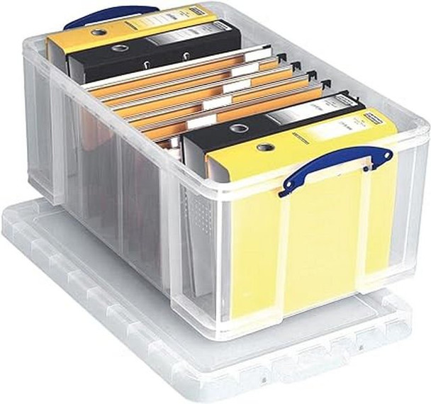 Really Useful Plastic Storage Box 64 Litre Clear - 64CCB 64CCB