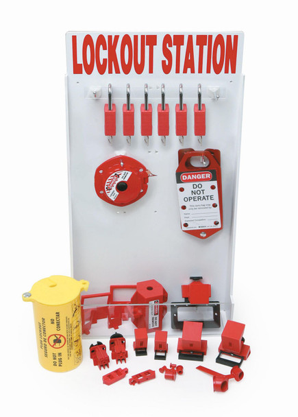 Brady SMALL ADJUSTABLE LOCKOUT KIT EN Small Adjustable Lockout Kit SMALL ADJUSTABLE LOCKOUT KIT (EN)