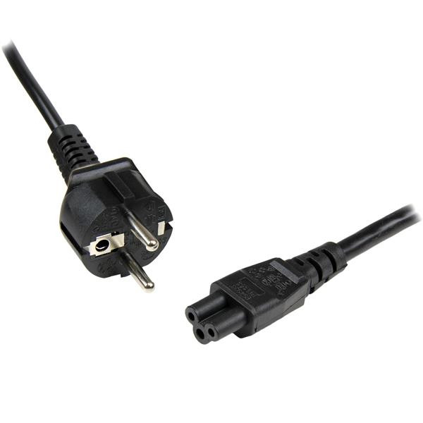 Startech.Com 1M 3 Prong Laptop Power Cord Cee7 To C5 PXTNB3SEU1M