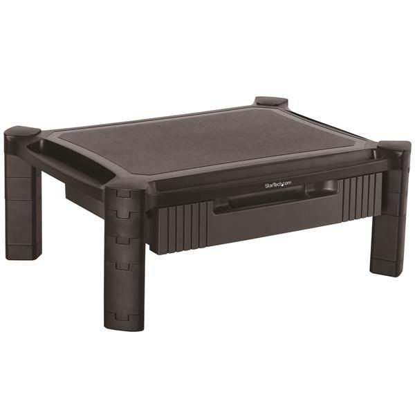 Startech.Com Computer Monitor Riser Stand With Drawer MONSTADJD