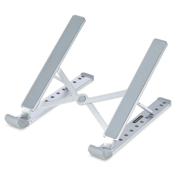 Startech.Com Foldable Portable Height Adjustable Ergonomic Laptop Stand Ventilat LAPTOP-RISER-BAR