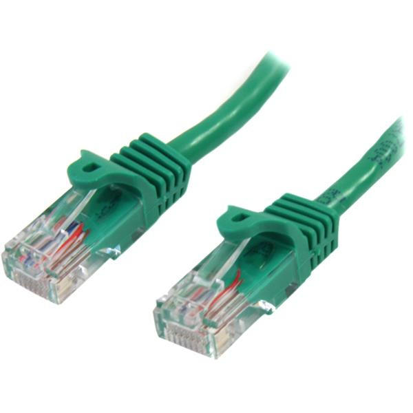 Startech.Com 3M Cat5e Green Snagless Patch Cable 45PAT3MGN