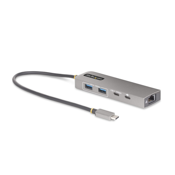 Startech.Com 3 Port Usb-C Hub With 2.5 Gbps Ethernet And 100W Power Delivery 10G2A1C25EPD-USB-HUB