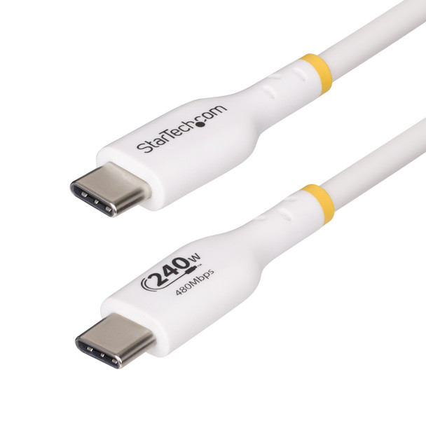 Startech.Com 4M Usb-C 240W Pd Epr White Charging Cable USB2EPR4MW
