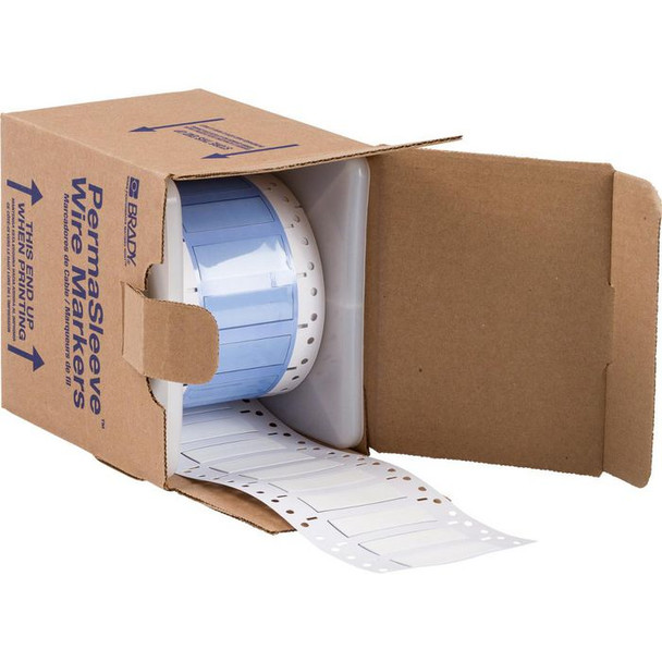 Brady PS-375-2-WT-S PermaSleeve Wire Marking PS-375-2-WT-S