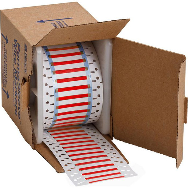 Brady 3PS-094-2-RD-S PermaSleeve Wire Marking 3PS-094-2-RD-S