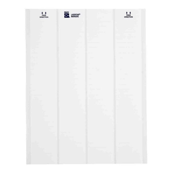 Brady LAT-3-747-10 LaserTab Laser Printable LAT-3-747-10
