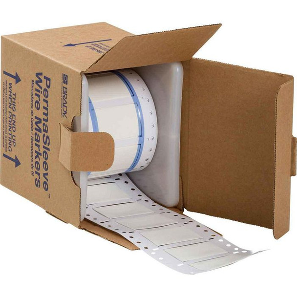 Brady PS-750-2-WT-S PermaSleeve Wire Marking PS-750-2-WT-S