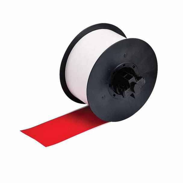 Brady MM TAPE B-7569 RED 57MM X 35M Red MiniMark Indoor/Outdoor MM TAPE B-7569 RED 57MM X 35M