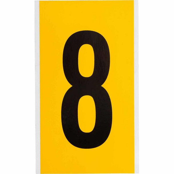 Brady 1570-8 Identical numbers and letters 1570-8