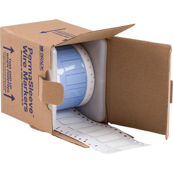 Brady PS-375-150-WT-S PermaSleeve Wire Marking PS-375-150-WT-S