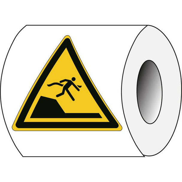 Brady W/W050/NT/PE-TRI100-250 ISO Safety Sign - Warning W/W050/NT/PE-TRI100-250
