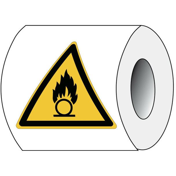 Brady PIC W028-TRI 100-PE-ROLL/1 ISO Safety Sign - Warning PIC W028-TRI 100-PE-ROLL/1