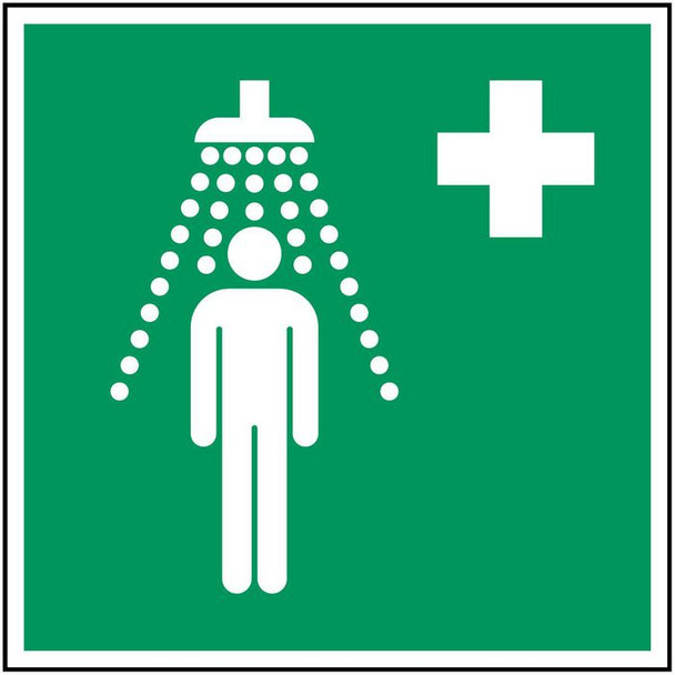 Brady PIC E012-500X500-FLO-CRD/1 ISO Safety Sign - Safety PIC E012-500X500-FLO-CRD/1