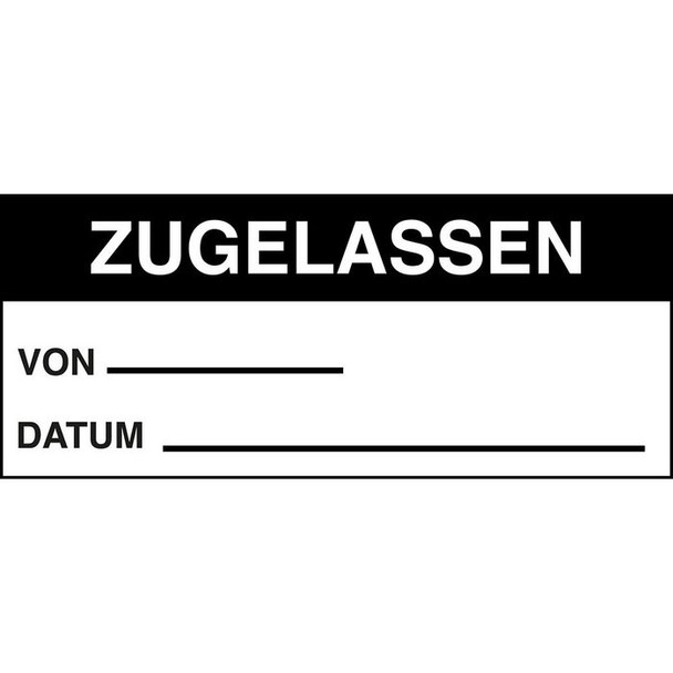 Brady WO-42-D Write-on labels - per 25 c. WO-42-D