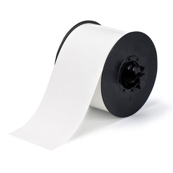 Brady B30C-3250-551-WT White Non-Adhesive Continuous B30C-3250-551-WT